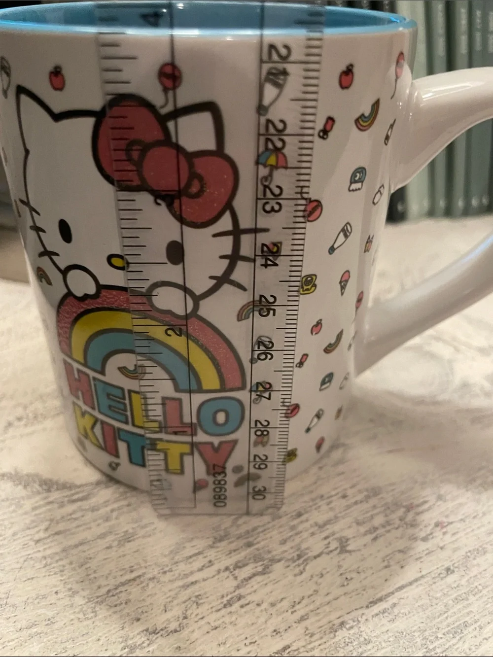 Sanrio Glitter Hello Kitty Rainbow Mug